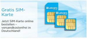 Lebara SIM Karte Kostenlos Bestellen Im Online Shop Prepaid Tarif Im