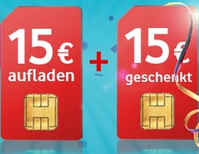 Vodafone CallYa Smartphone Fun mit 15 € Bonus