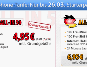 DeutschlandSIM Startpaket für 0 €