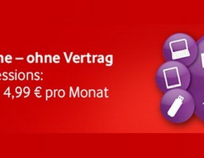 Vodafone WebSessions: Neue Tarife